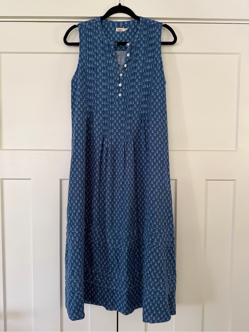 Faherty Isha Sleeveless Midi Dress - Gobi colorway - Picture 2 of 7